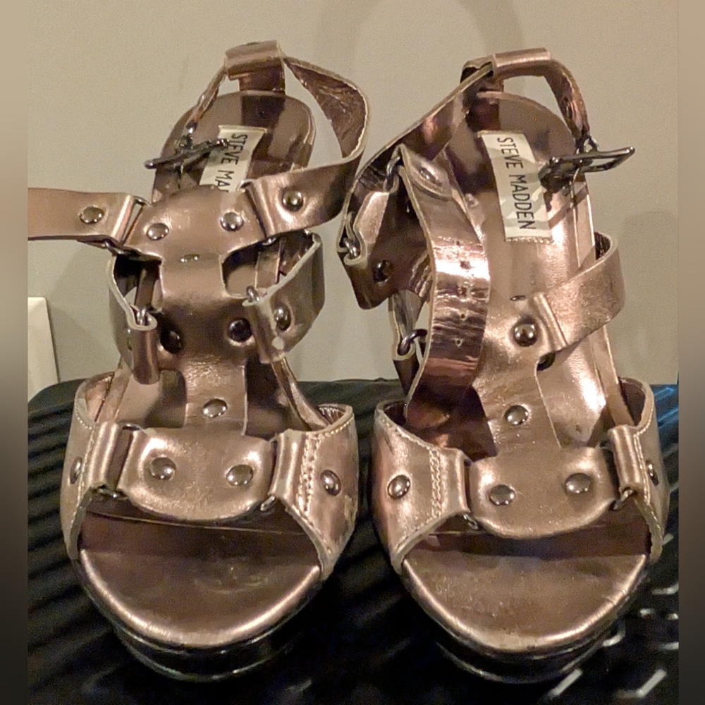 Steve Madden Women's Bronze Sandals